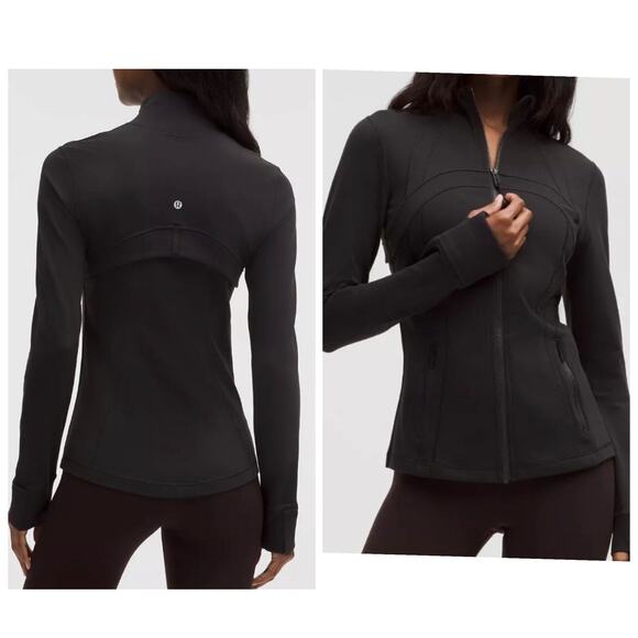 Lululemon Define Jacket Black Full Zip Luon Activewear Athleisure W4H98S Size 12 - Picture 13 of 13